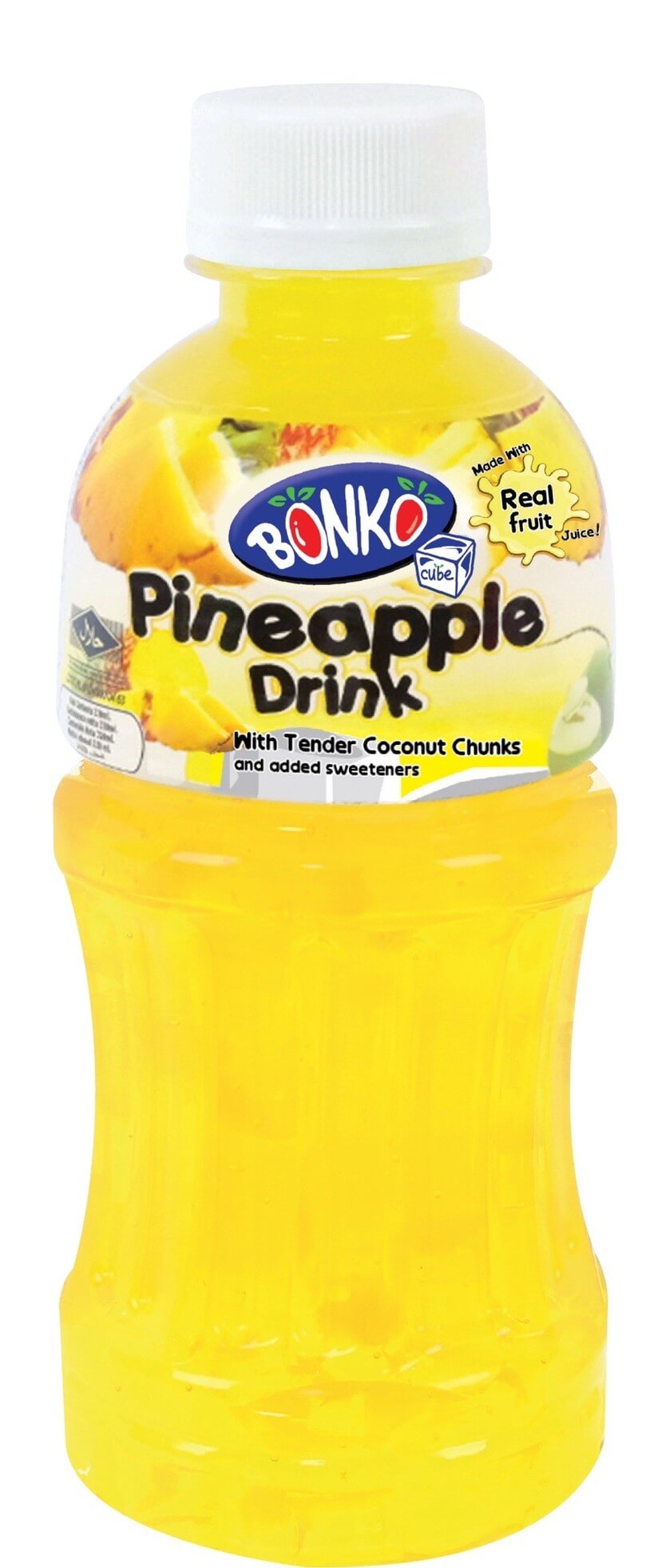 Bonko Drink Pineapple with Coconut Pieces 24 x 320ml